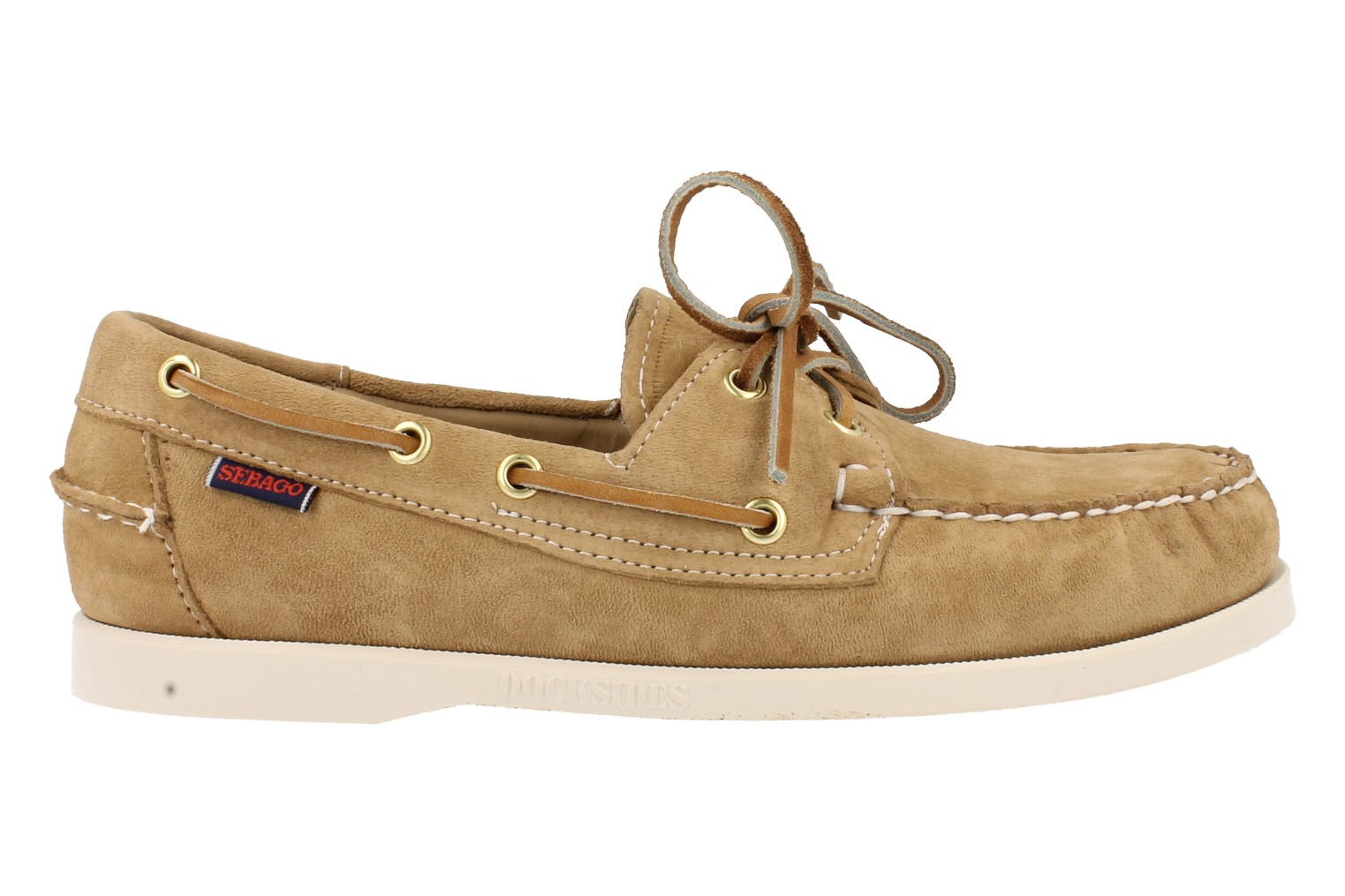 sebago docksides beige