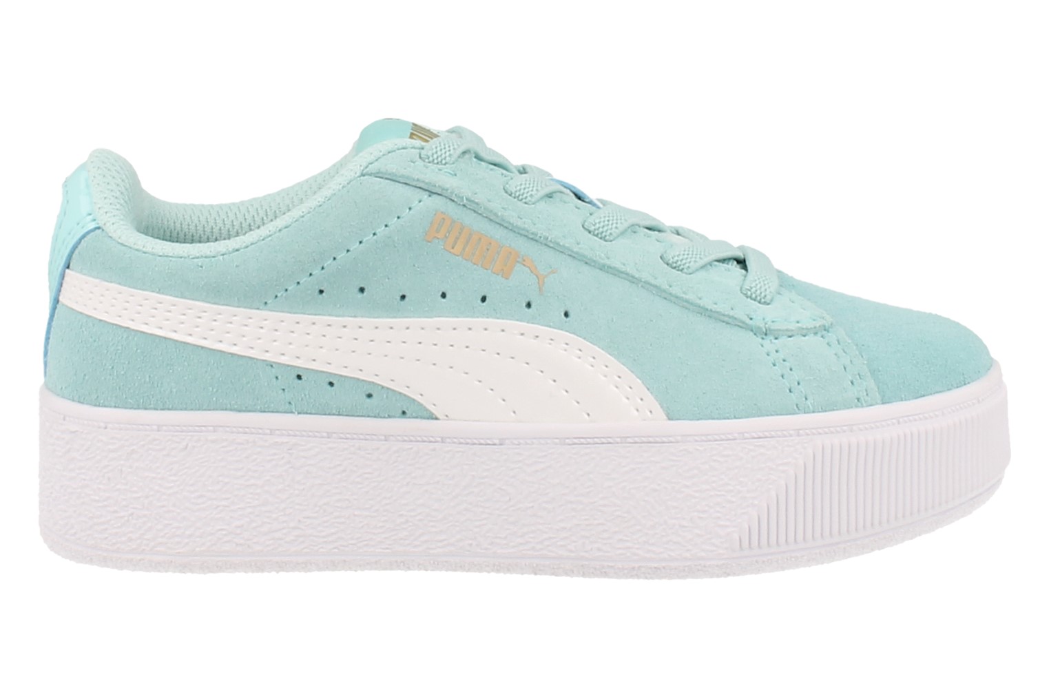 Puma Sneaker Laag Vikky Platform Ac Ps Meisjes - Lichtblauw Puma Sneaker Laag Vikky Platform Ac Ps Meisjes - Lichtblauw