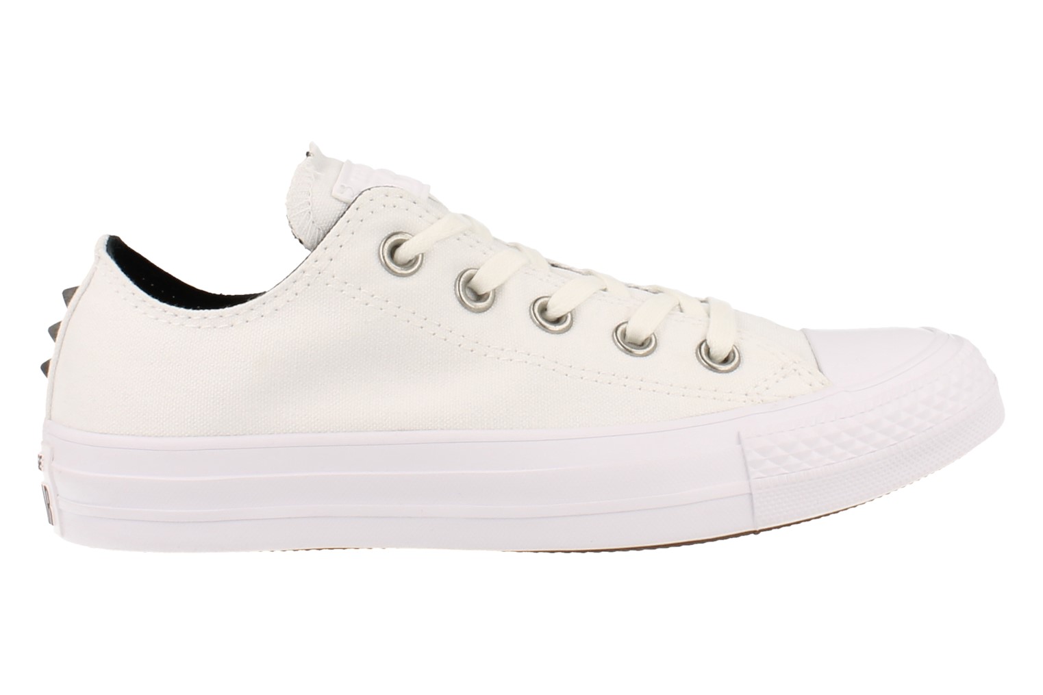 Converse Sneaker Laag Chuck Taylor Canvas Dames Trend Studs - Wit Converse Sneaker Laag Chuck Taylor Canvas Dames Trend Studs - Wit