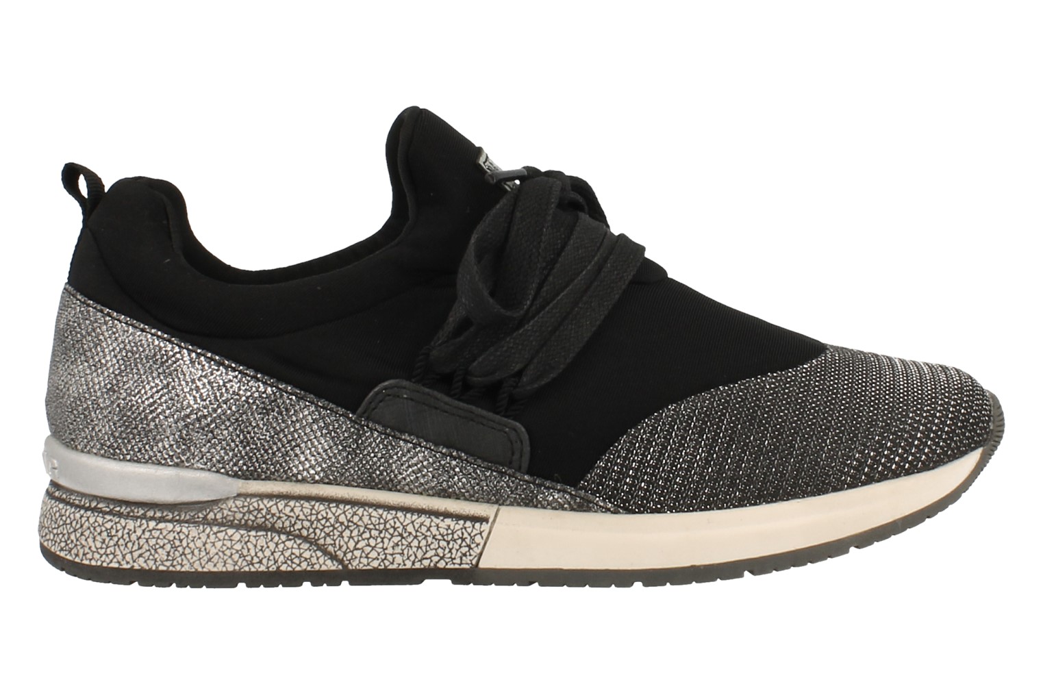 Laag Trend Sneaker Sneakersock Zwarte Bij Dames Mustang Berca Kopen RwUwxg