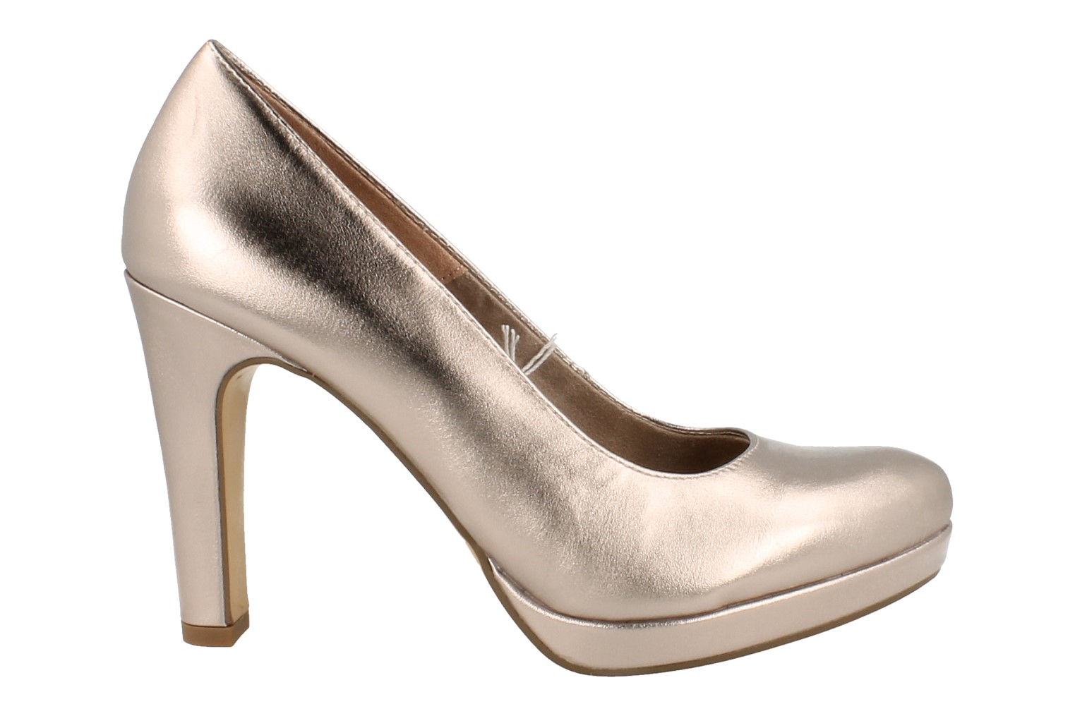 tamaris rose gold pumps