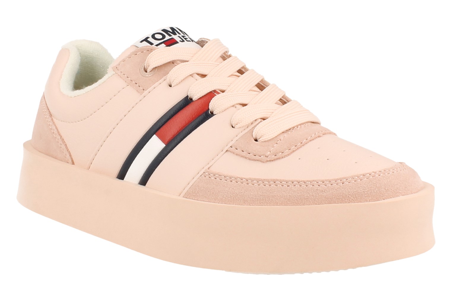Tommy Hilfiger veterschoen - sneaker wit - herenschoenen | Schoenen Mayfair