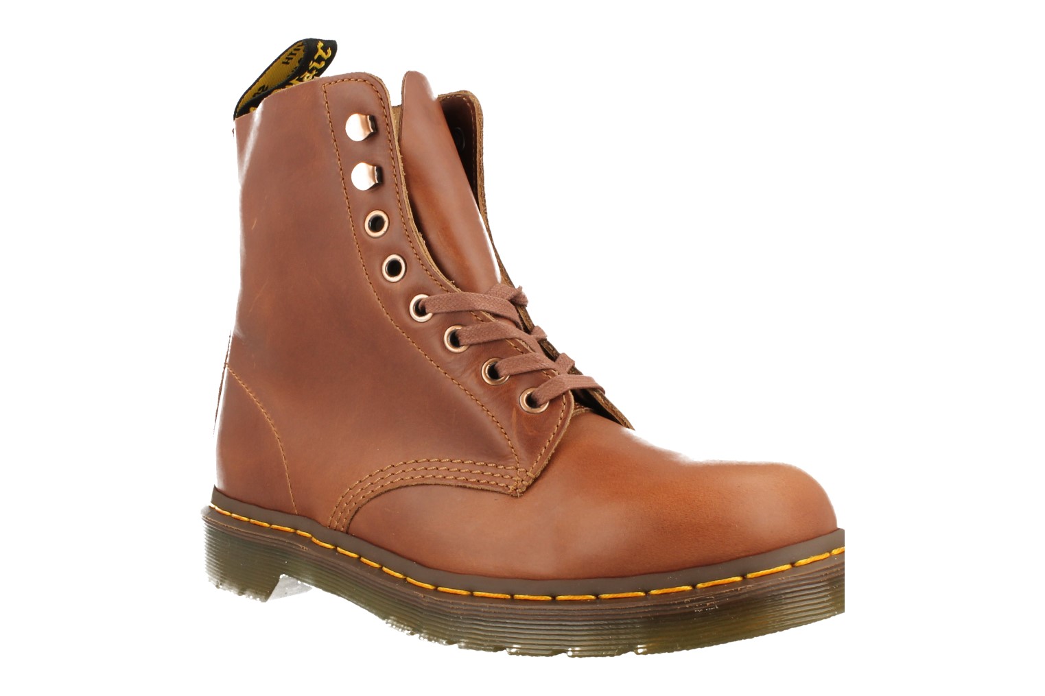 cognac dr martens