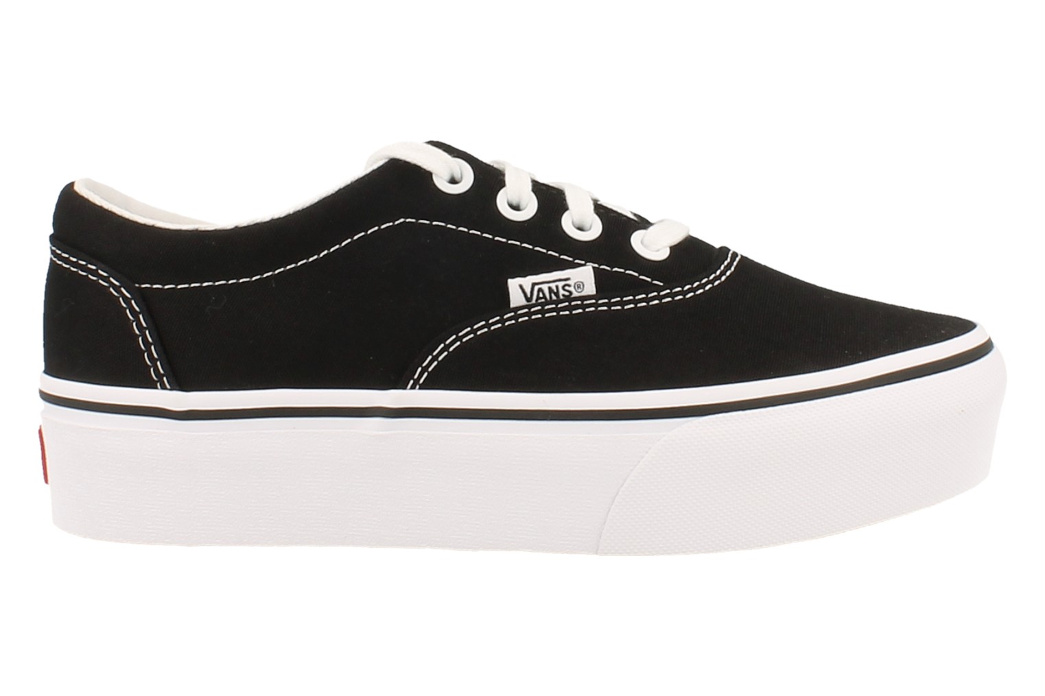 Vans Sneaker Dames Doheny Platform - Zwart Vans Sneaker Dames Doheny Platform - Zwart