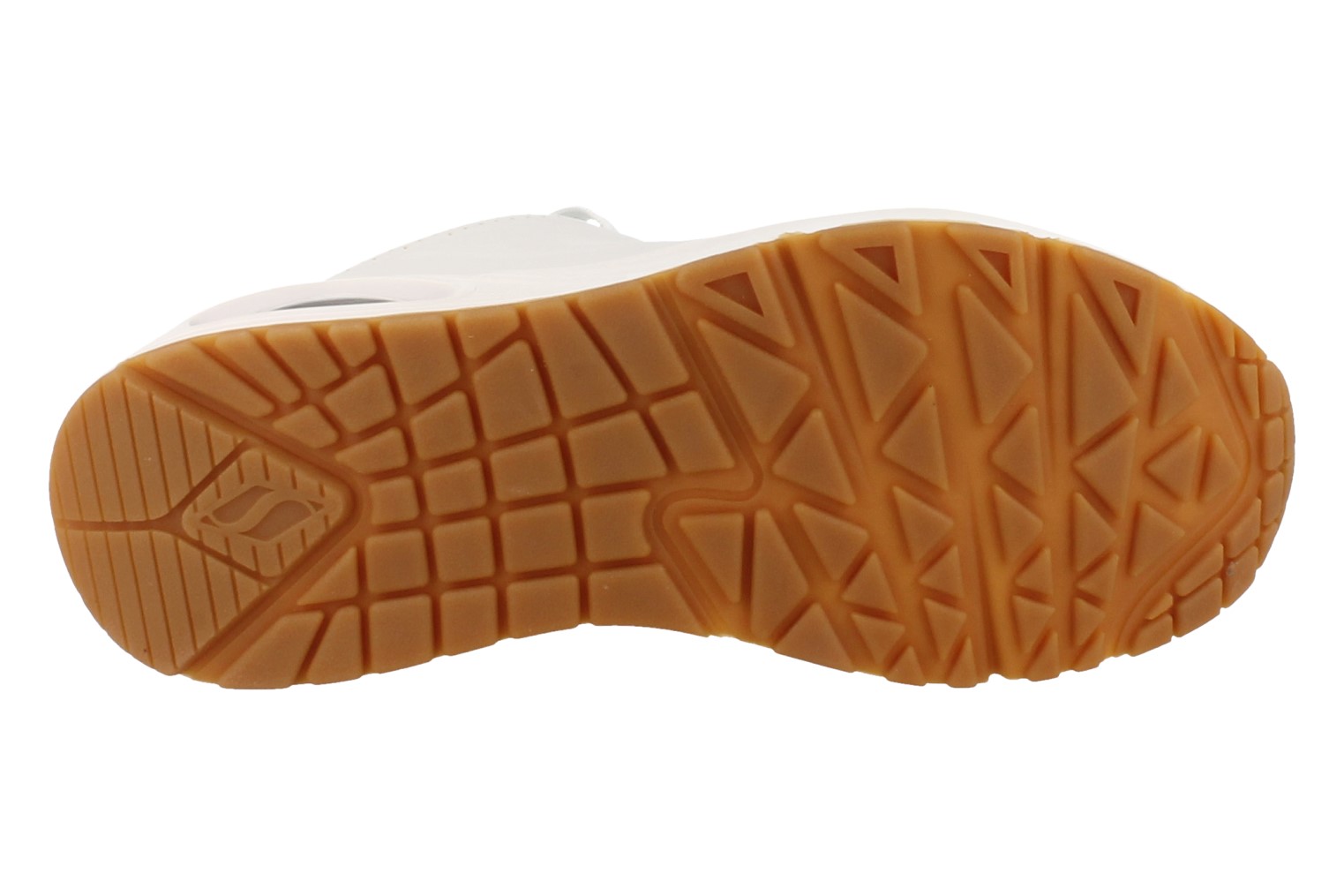 skechers air cooled memory foam dames wit